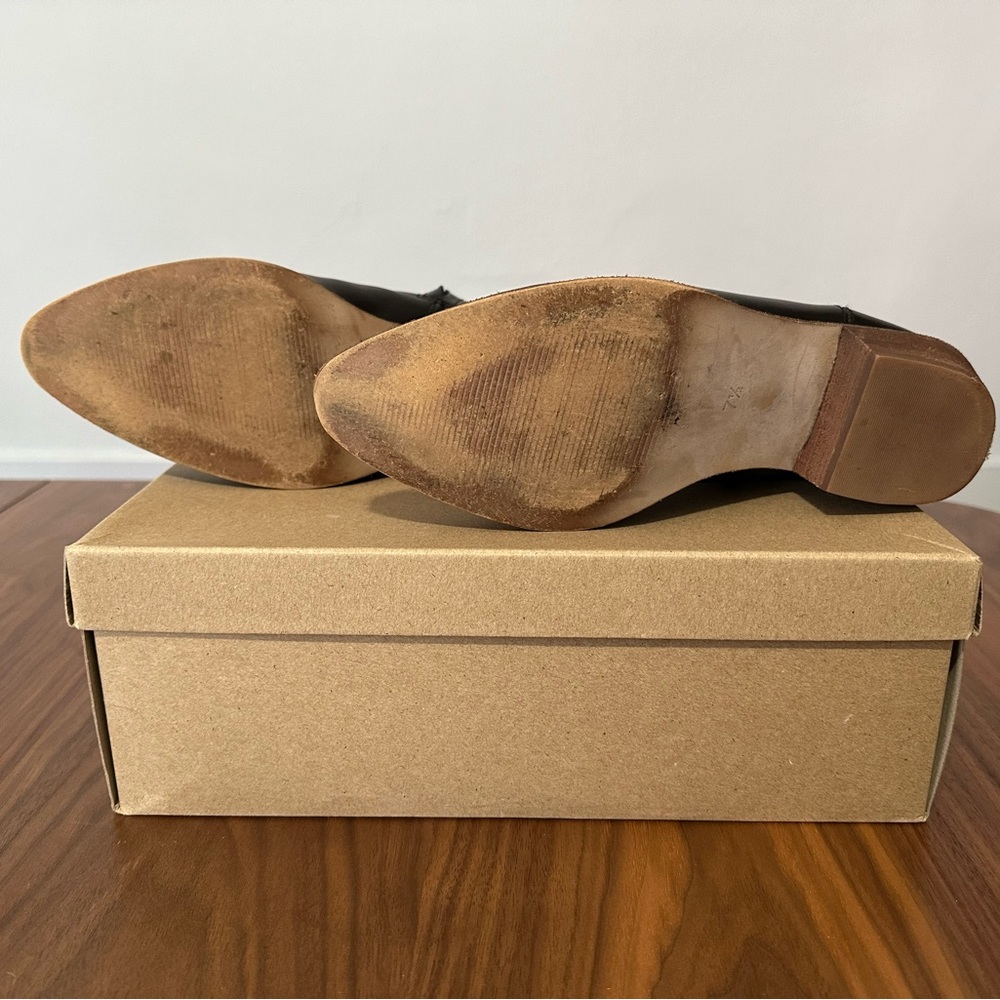 Madewell Black Leather Bootie - Picture 3 of 4